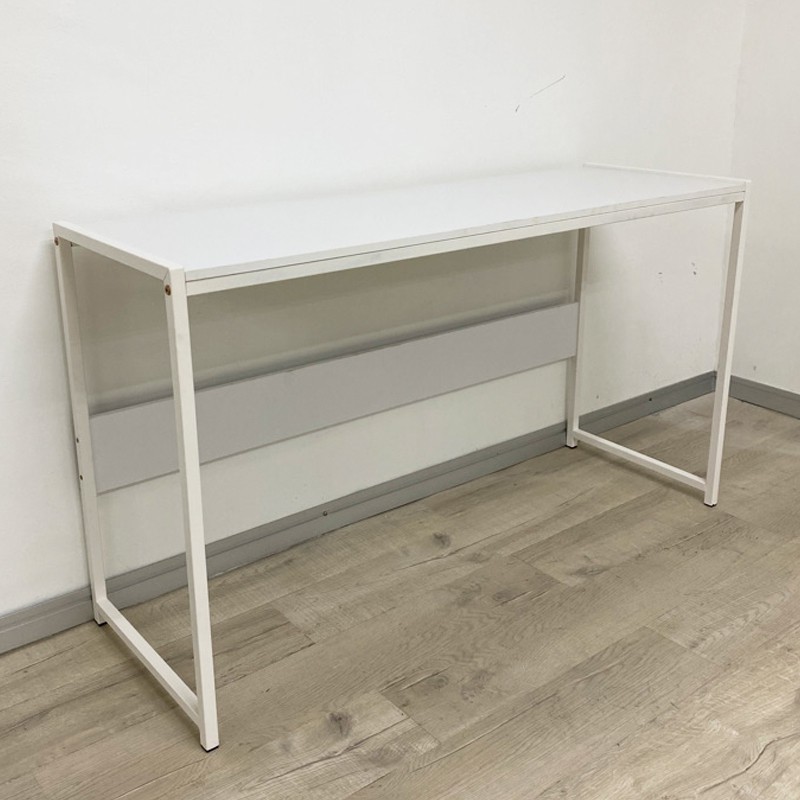 HARRY 120x40cm Metal Frame Study Desk white color study table meja