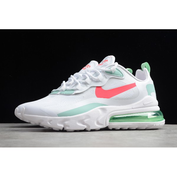 nike air max 270 react-white/red/green