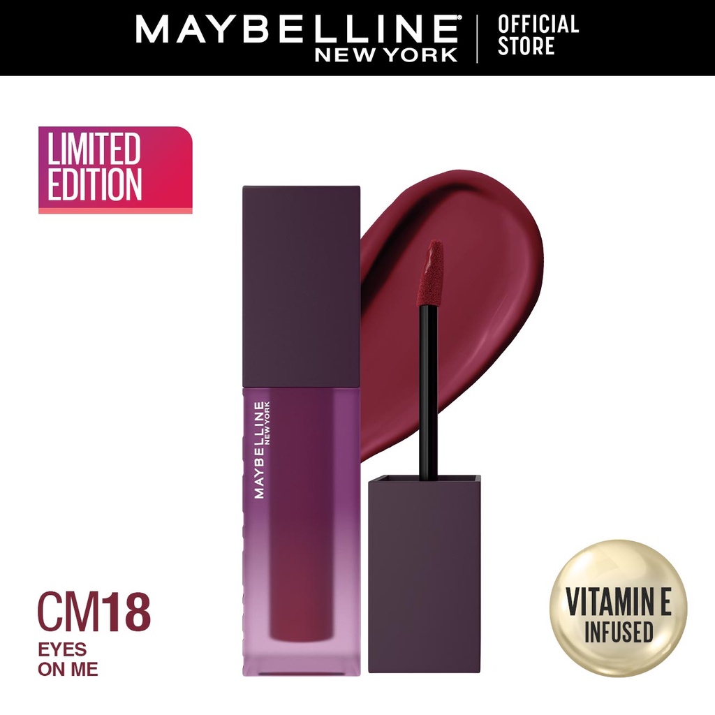 Maybelline Cushion Matte Midnight Strike Limited Edition Liquid