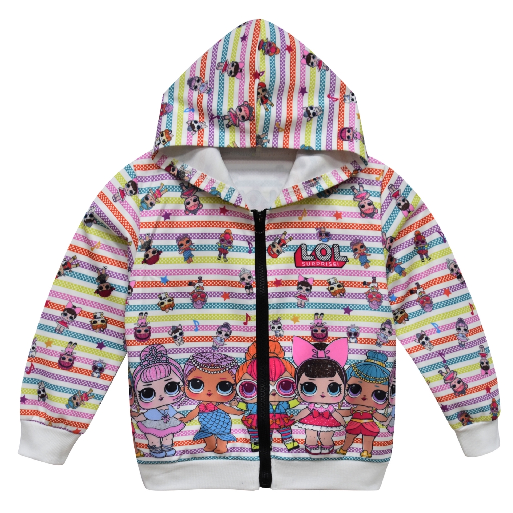 Girls Moana  Coat Sweatshirt Fleece Hoodies Jacket Outerwear SIZE 2-10