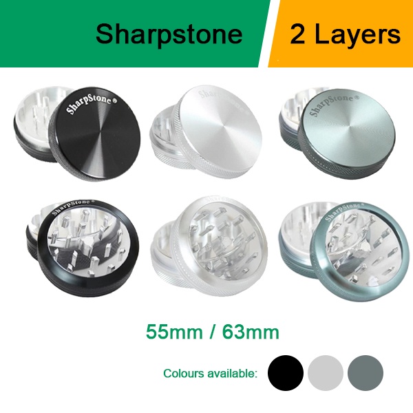 SharpStone V1 [2 Layers] Aluminum Grinder (55mm/63mm)