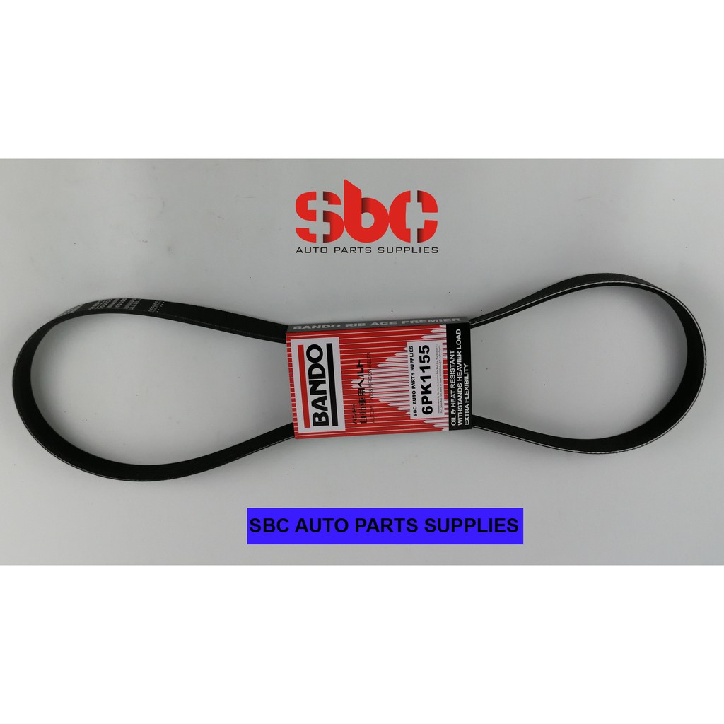 BANDO  PERODUA AXIA BEZZA 1.0 ALTERNATOR FAN BELT VBELT  Shopee Malaysia