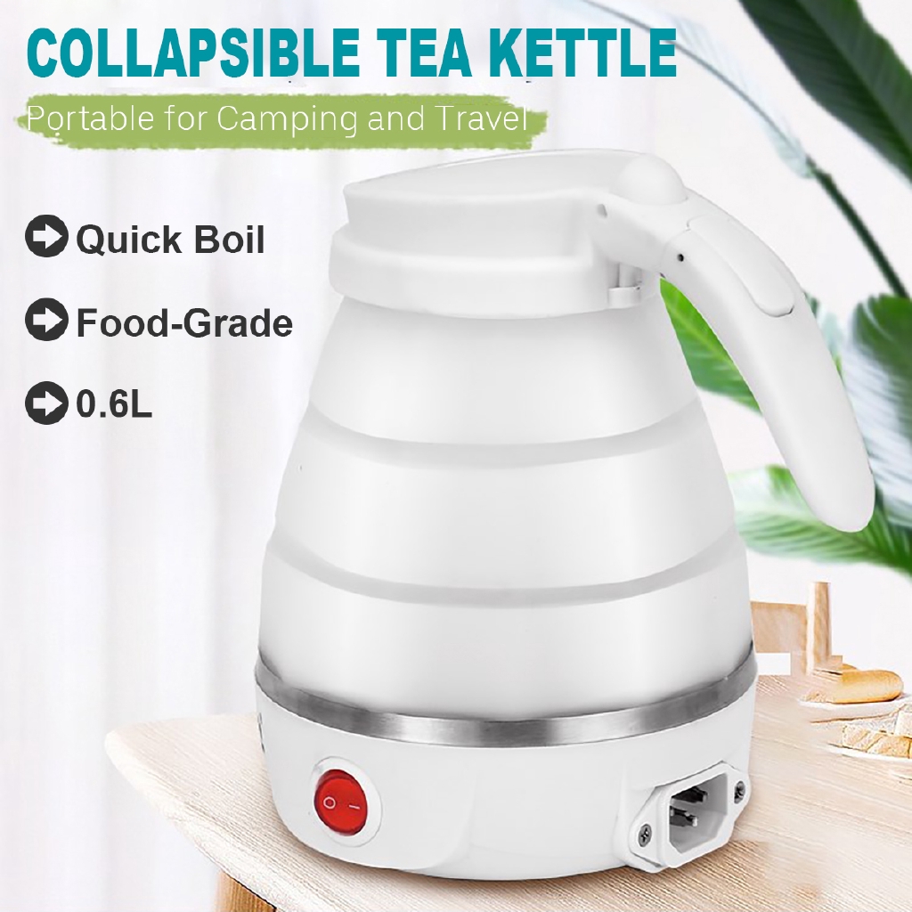 Tea Kettle Collapsible Silicone Kettle Gourmia Foldable Electric