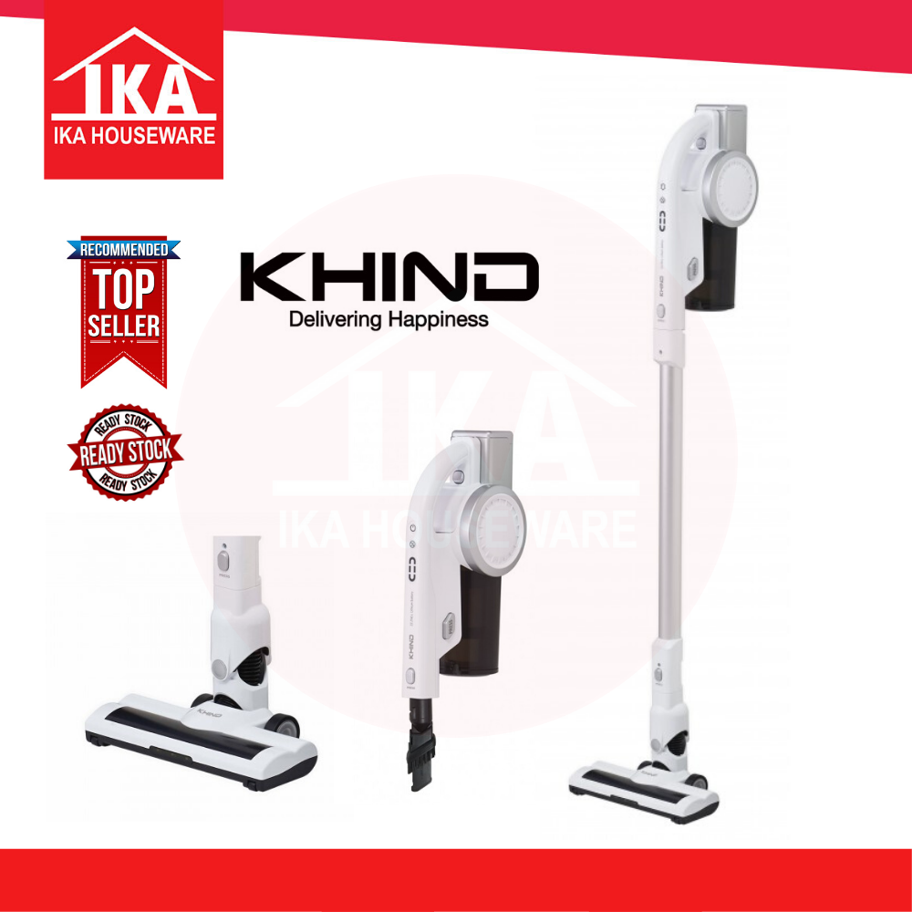 Khind VC9679 Cordless Rechargeable Vacuum Cleaner 30 MINUTES OPERATION