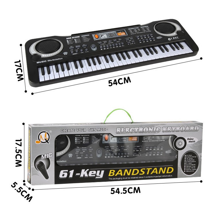 FREE GIFT  Electric Piano 61 & 37 Keys Digital Music Electronic Music Keyboard Key Board