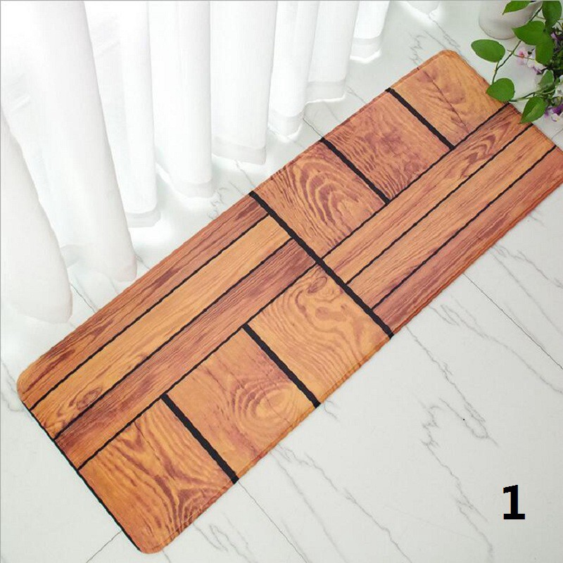 Home Textile Rug Bamboo Mats Peacock Doormat Anti Slip Coral