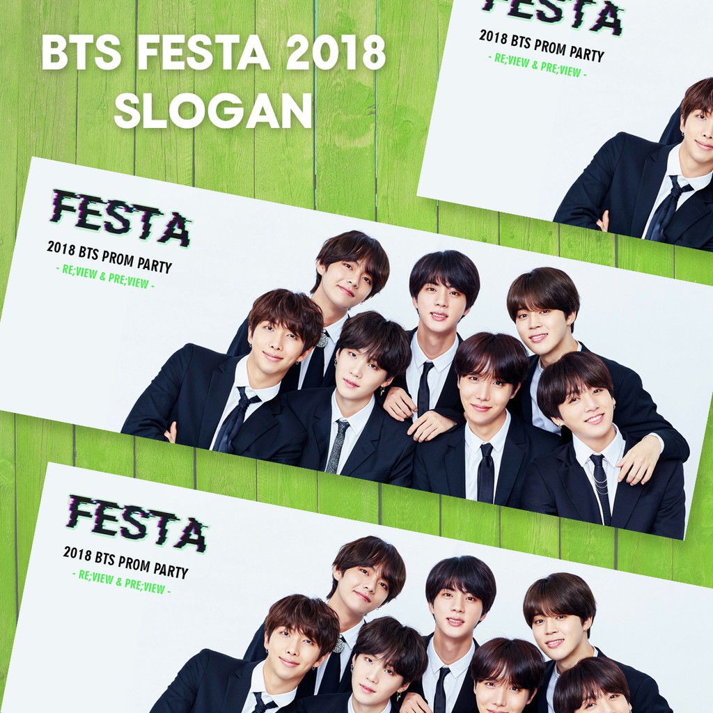 Bts Festa 18 Slogan Shopee Malaysia