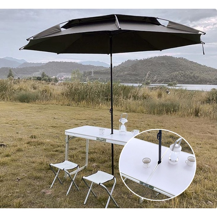 120 X 60CM FOLDING CAMPING TABLE ONLY (RANDOM COLOUR) Easy Table