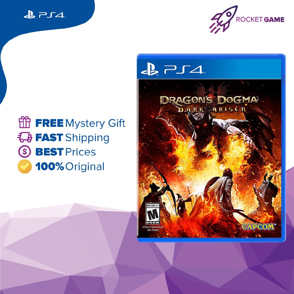 Ps4 Dragon S Dogma Dark Arisen Eng Original Brand New Sealed Shopee Malaysia