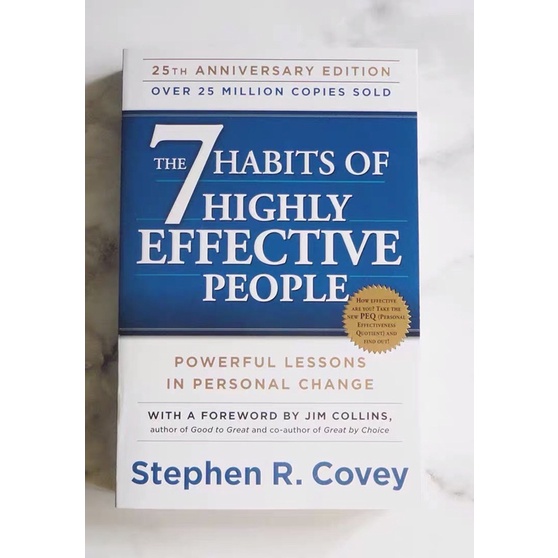 【MaryamBOOKS】 The 7 Habits of Highly Effective People by Stephen R. Covey Millions of Copies Sold!