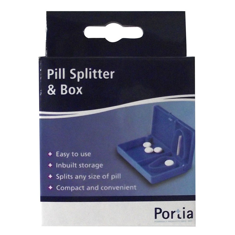 Portia Pill Splitter With Storage Shopee Malaysia