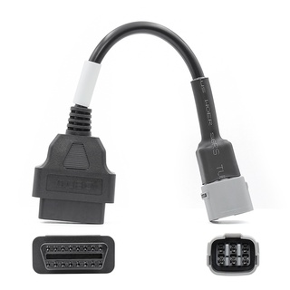 OBD2 Motorbike Motorcycle Diagnostic Cable Support for Suzuki 6PIN ...