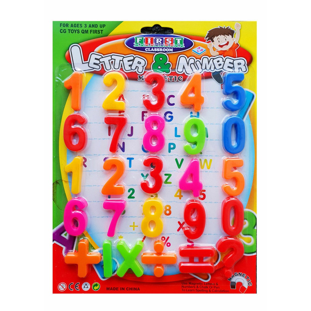 letters and numbers toys