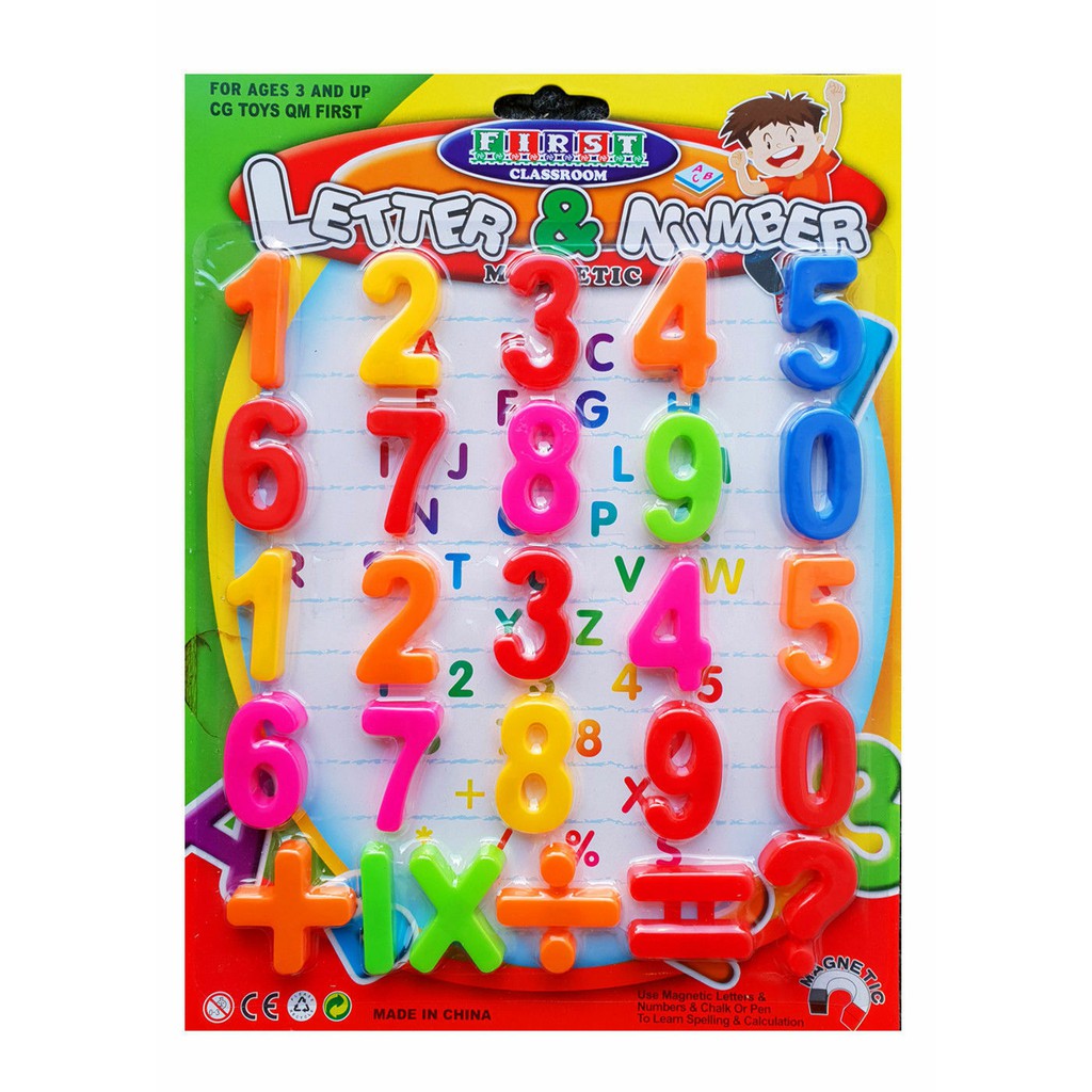 letters and numbers toys