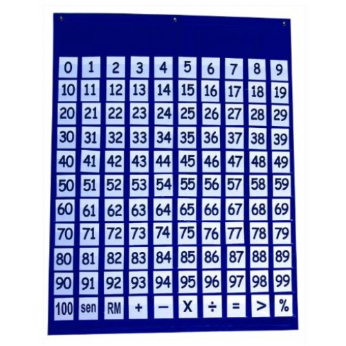 0 100 number chart