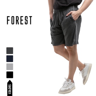 Forest 100% Cotton Knitted Shorts Men Casual Short Pants Men | Seluar Pendek Lelaki - 65553