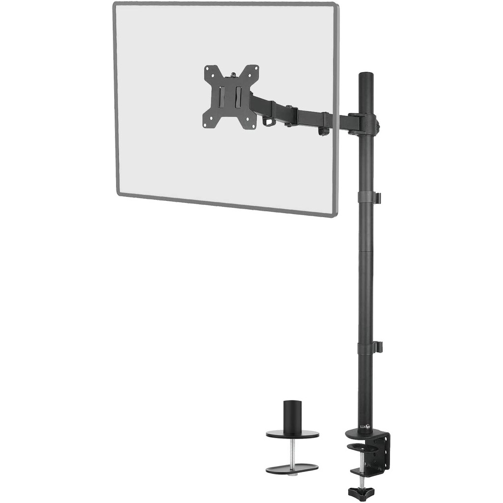 Single LCD Monitor Desk Mount Stand Height 80cm Support Fullly ...