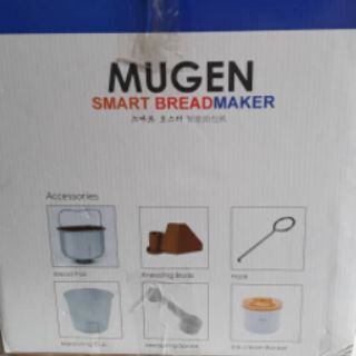 Mugen Smart Bread Maker With Ice Cream Function XBM-6000 | Shopee Malaysia