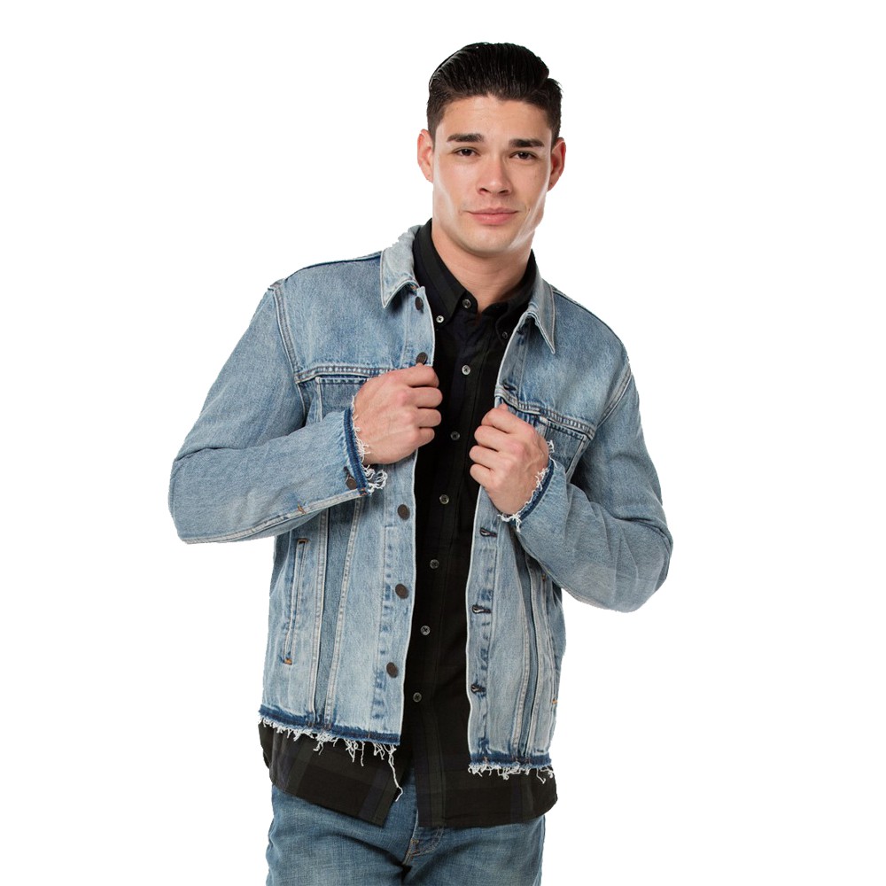 levi's altered trucker jacket mens