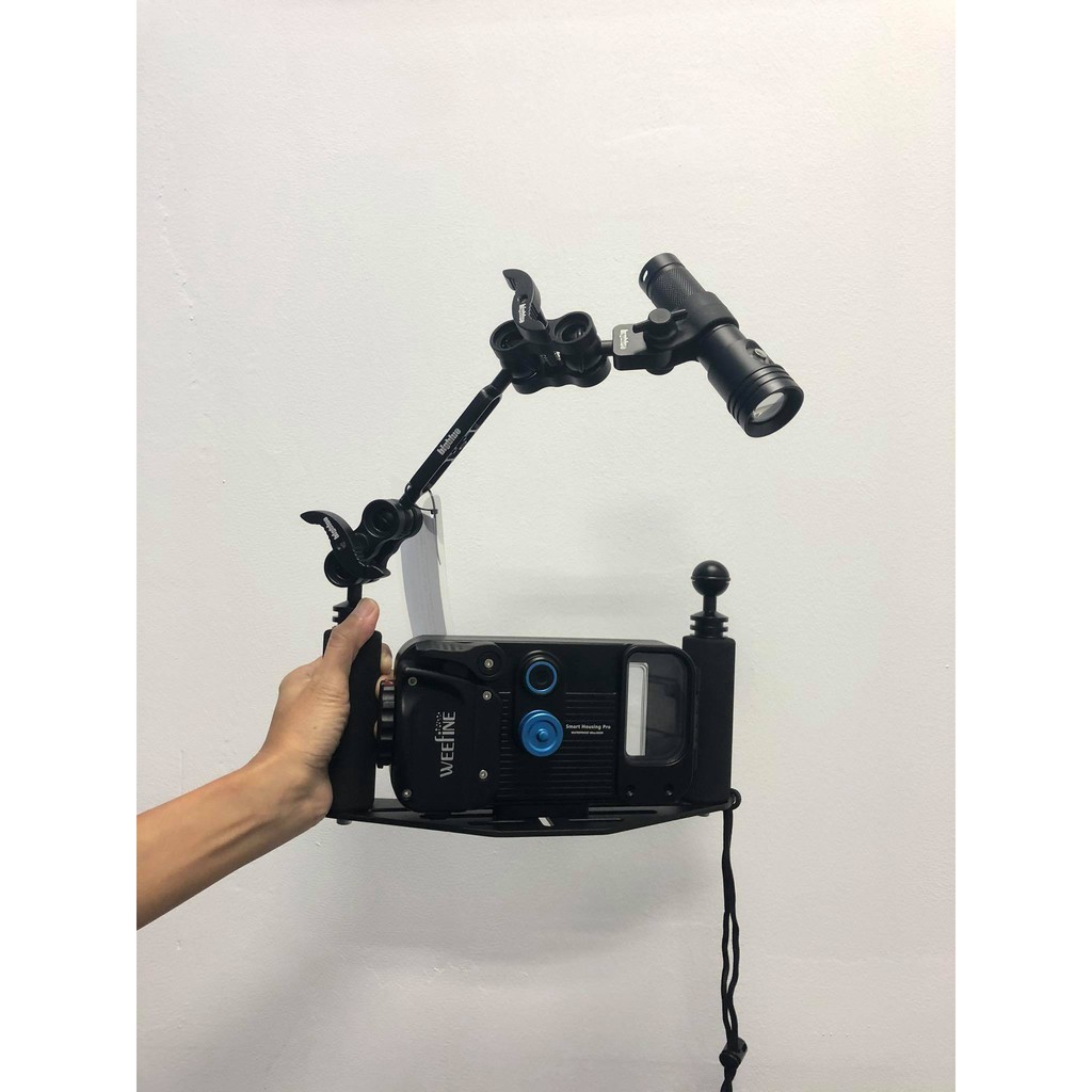 Weefine Smart Housing Pro + Big Blue Underwater Smartphone Housing