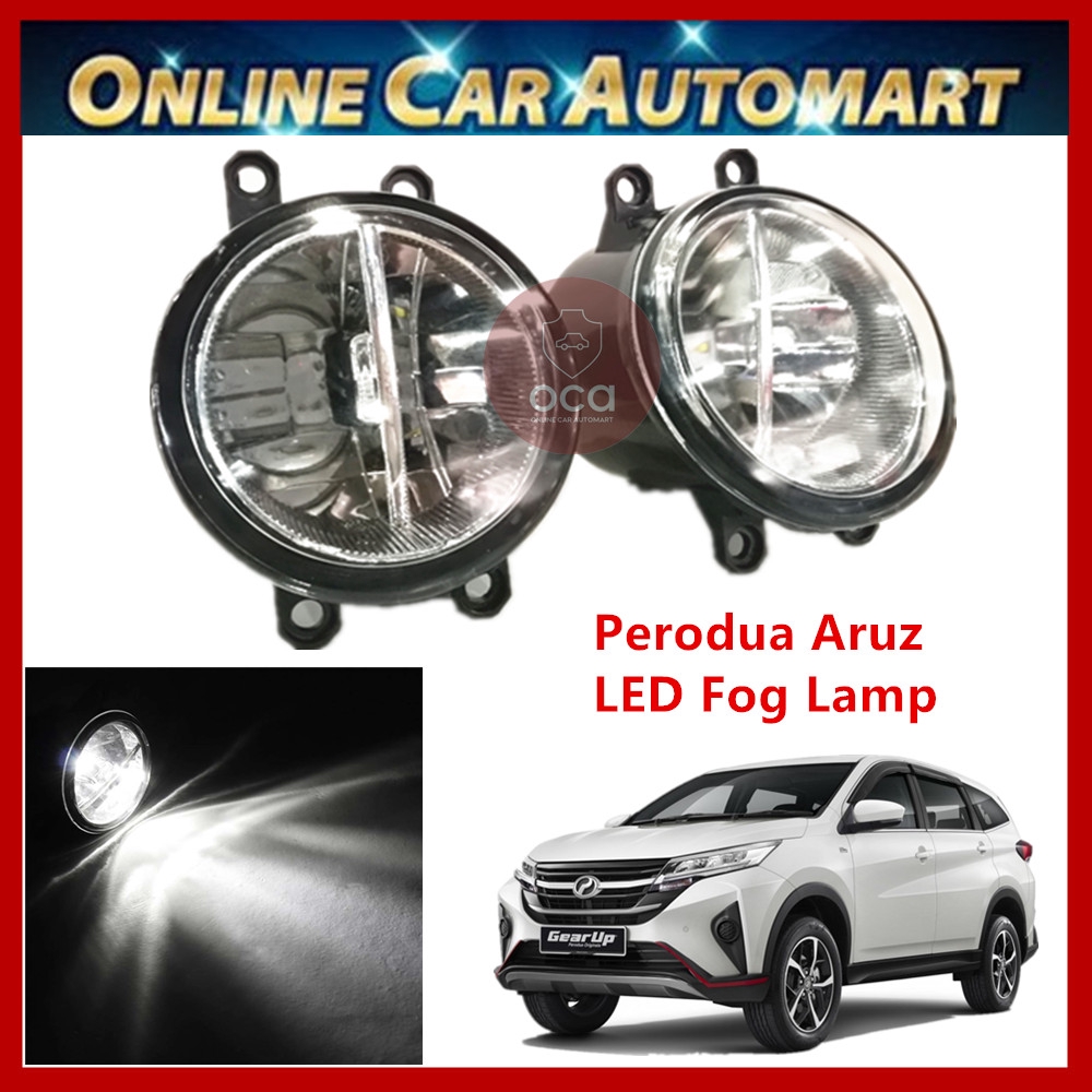 Perodua Aruz Replacement Part OEM Car Fog Light/Fog Lamp (BMW Type) 2pcs