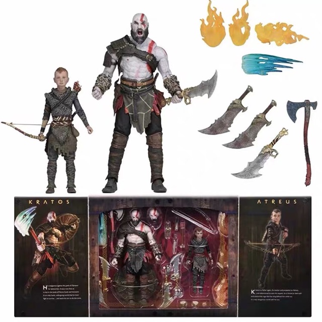 neca god of war 2 pack