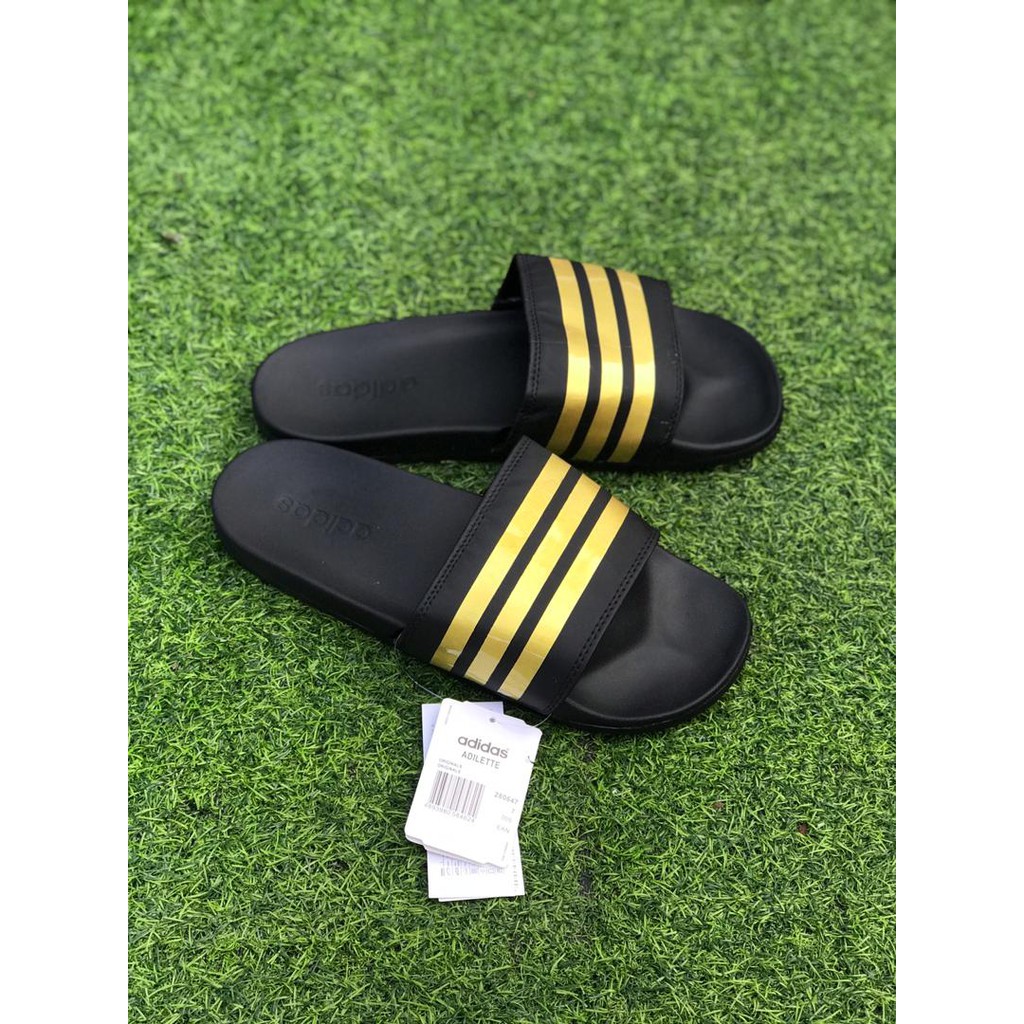 ADIDAS ADILETTE CLOUDFOAM THREE STRIPE SANDAL SLIDES SLIPPER MEN WOMEN