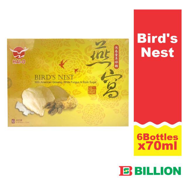 HAIO BIRDS NEST A/GINSENG 70MLX6'S Shopee Malaysia