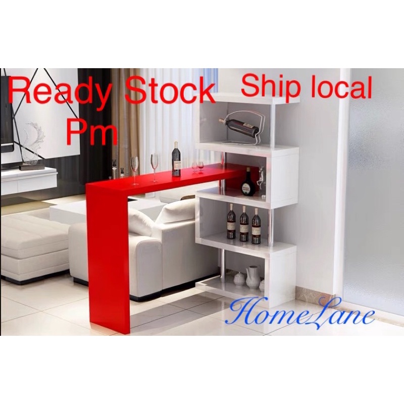 READY STOCK Homelane bar table bar counter bartable meja bar kitchen