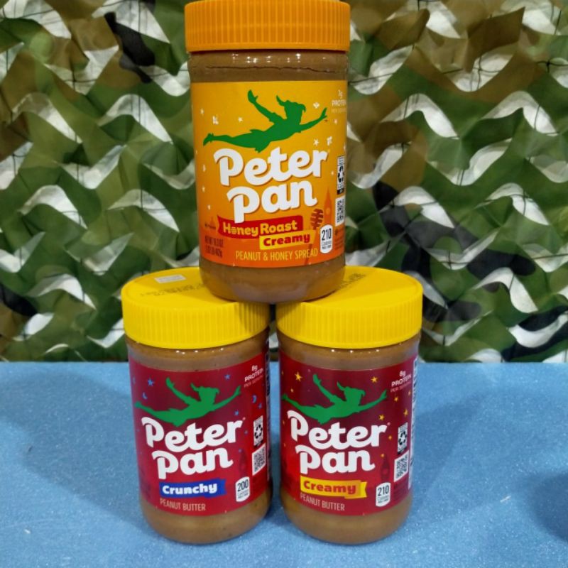 Peter Pan Peanut Butter Spread Creamy Crunchy Honey Roast Creamy 210g Shopee Malaysia