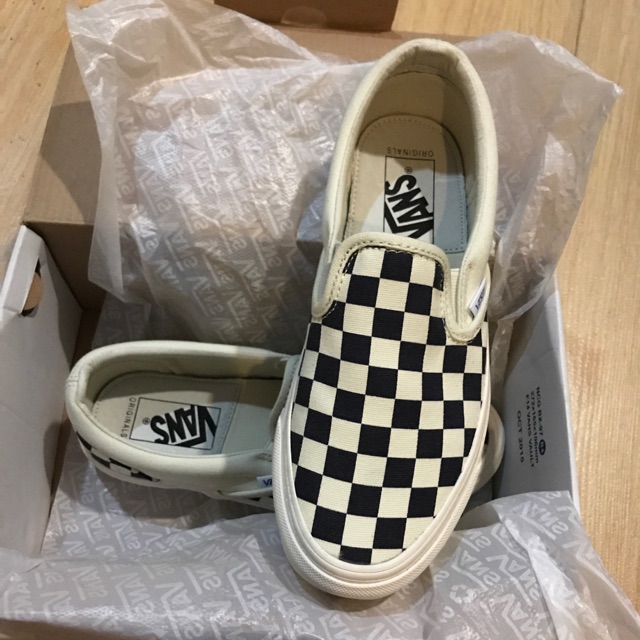 vans checkerboard slip on malaysia