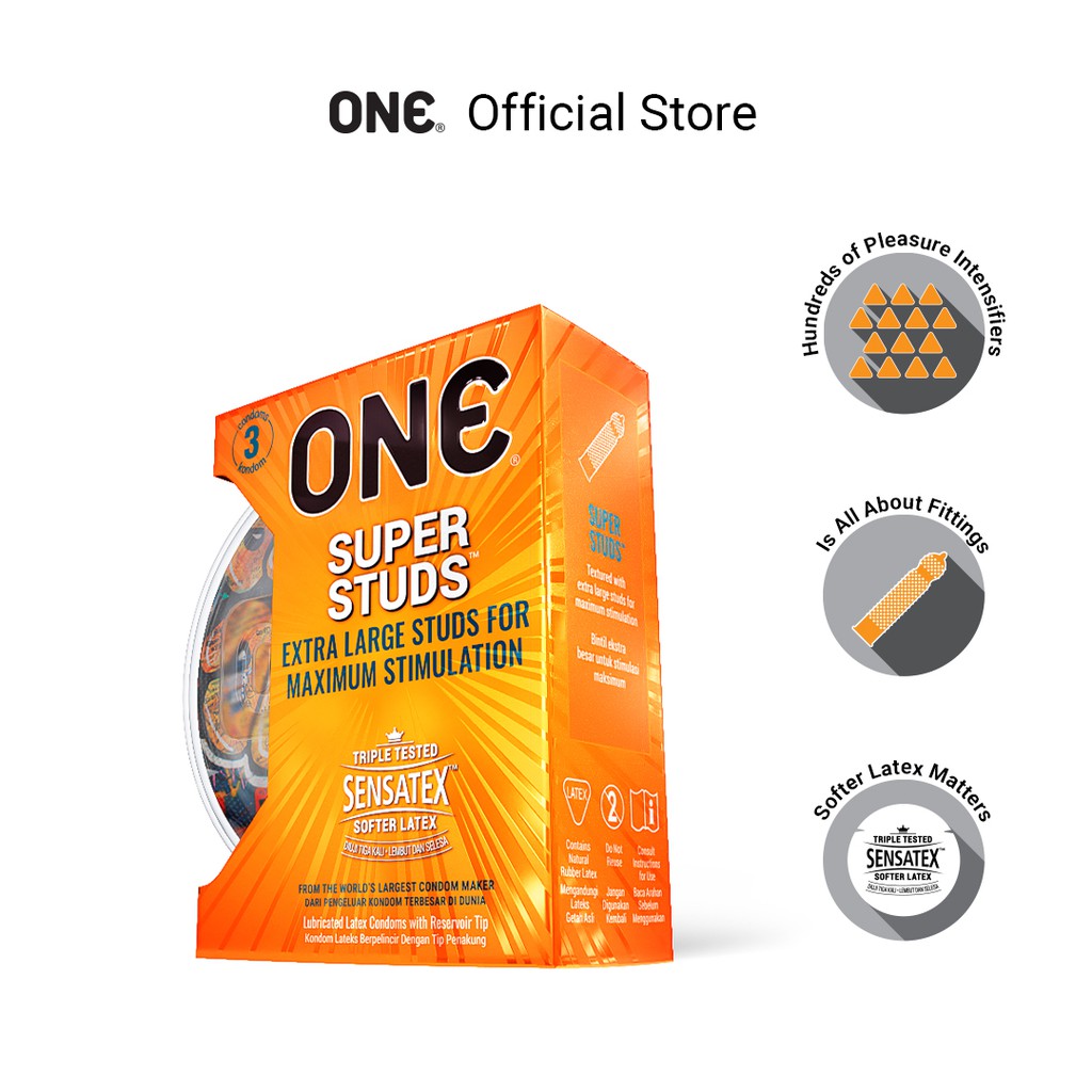 Buy One Condoms Super Studs 3 S Seetracker Malaysia