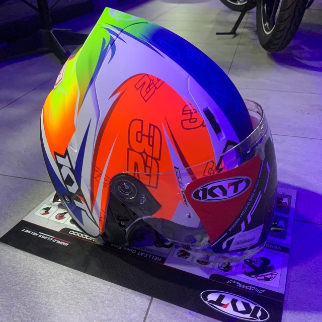 Kyt Nfj Helmet Iv32 New Shopee Malaysia