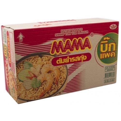 THAILAND MAMA (BIG SIZE)INSTANT NOODLES SHRIMP TOM YUM FLAVOUR(90g X ...