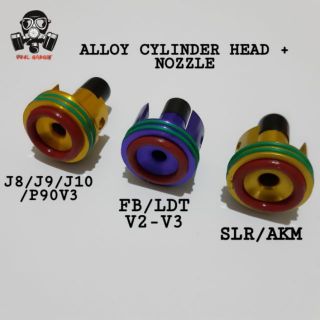 🔥PROMO🔥 Metal Cylinder Head Alloy Nozzle for Jinming Gen8 J9 J10 jingji SLR FB KUBLAI SIJUN LDT