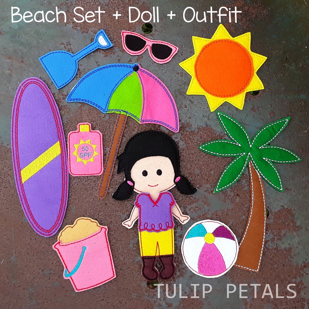 felt dress up dolls