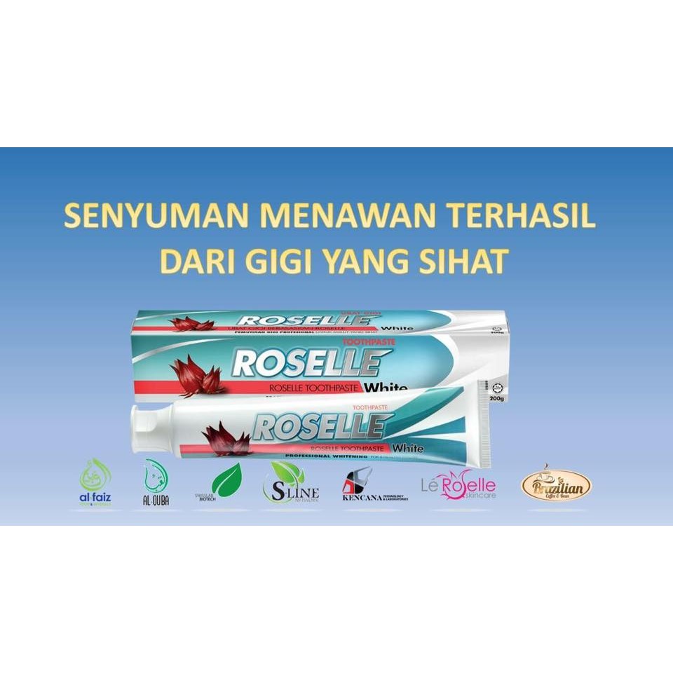 Ubat Gigi Roselle White Shopee Malaysia
