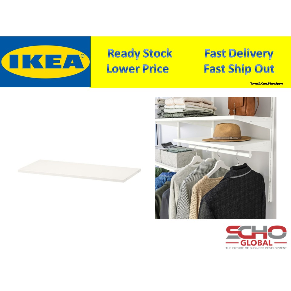 IKEABOAXEL Shelf, white colour Shopee Malaysia