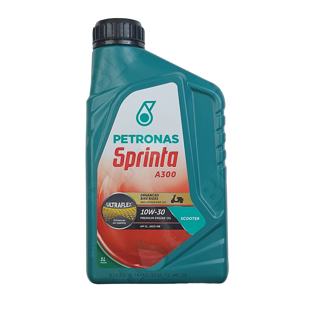 PETRONAS Sprinta A300 10W-30 API SL JASO MB 1L | Shopee Malaysia