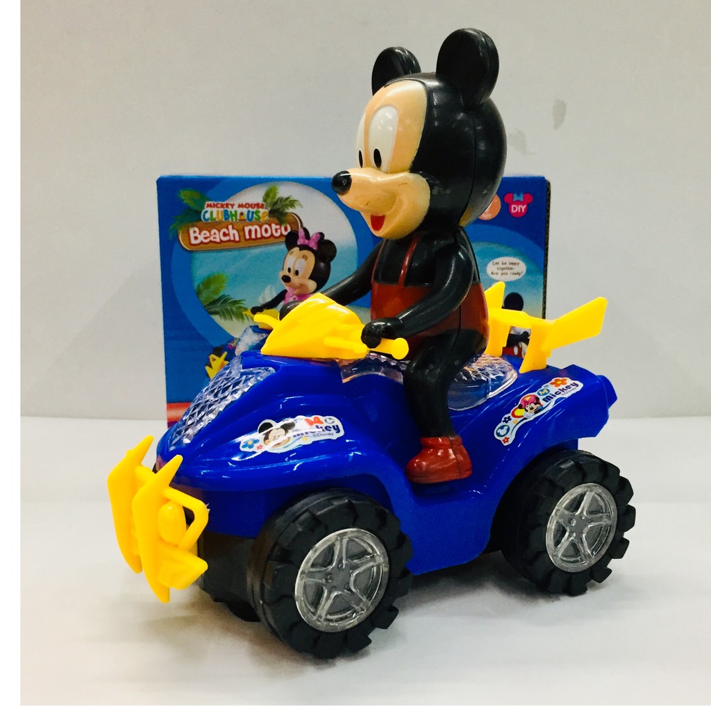 mickey battery car