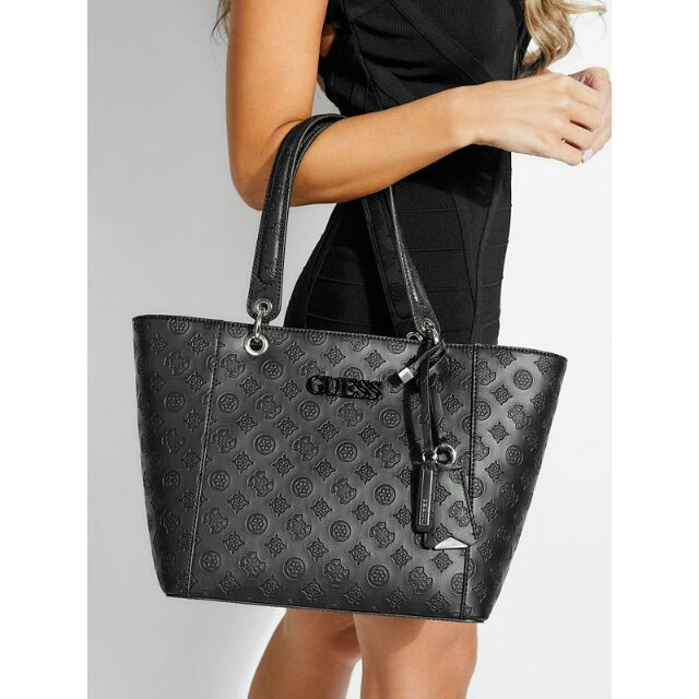 GUESS Kamryn Tote Bag Brown atelieryuwa.ciao.jp