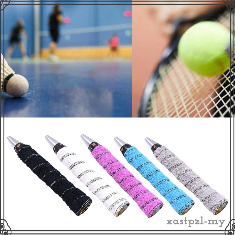Tennis Xmas Badminton Squash Fire staffs Black Towel Towelling Grip Tape 