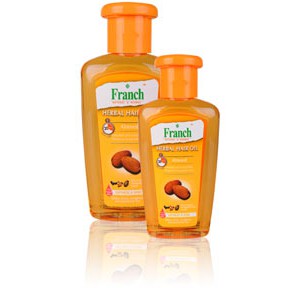 Franch Herbal Hair Oil - Almond (100ml) 100% Herbal Extracts (Exp 02/2021)  | Shopee Malaysia