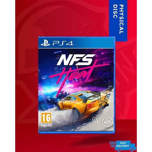 (USED) PS4 Need For Speed Heat | NFS Heat R2 (ENG) (ORIGINAL PHYSICAL ...