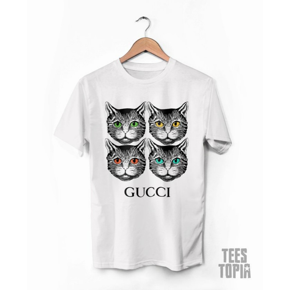 t shirt gucci cat