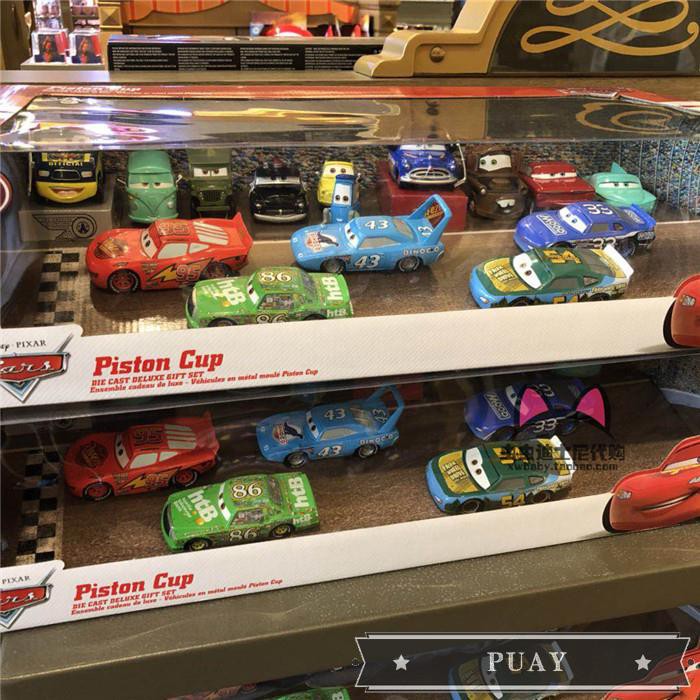 disney cars display case