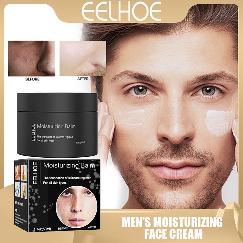 Eelhoe Men's Face Moisturizing Cream Natural extract face cream Malic ...