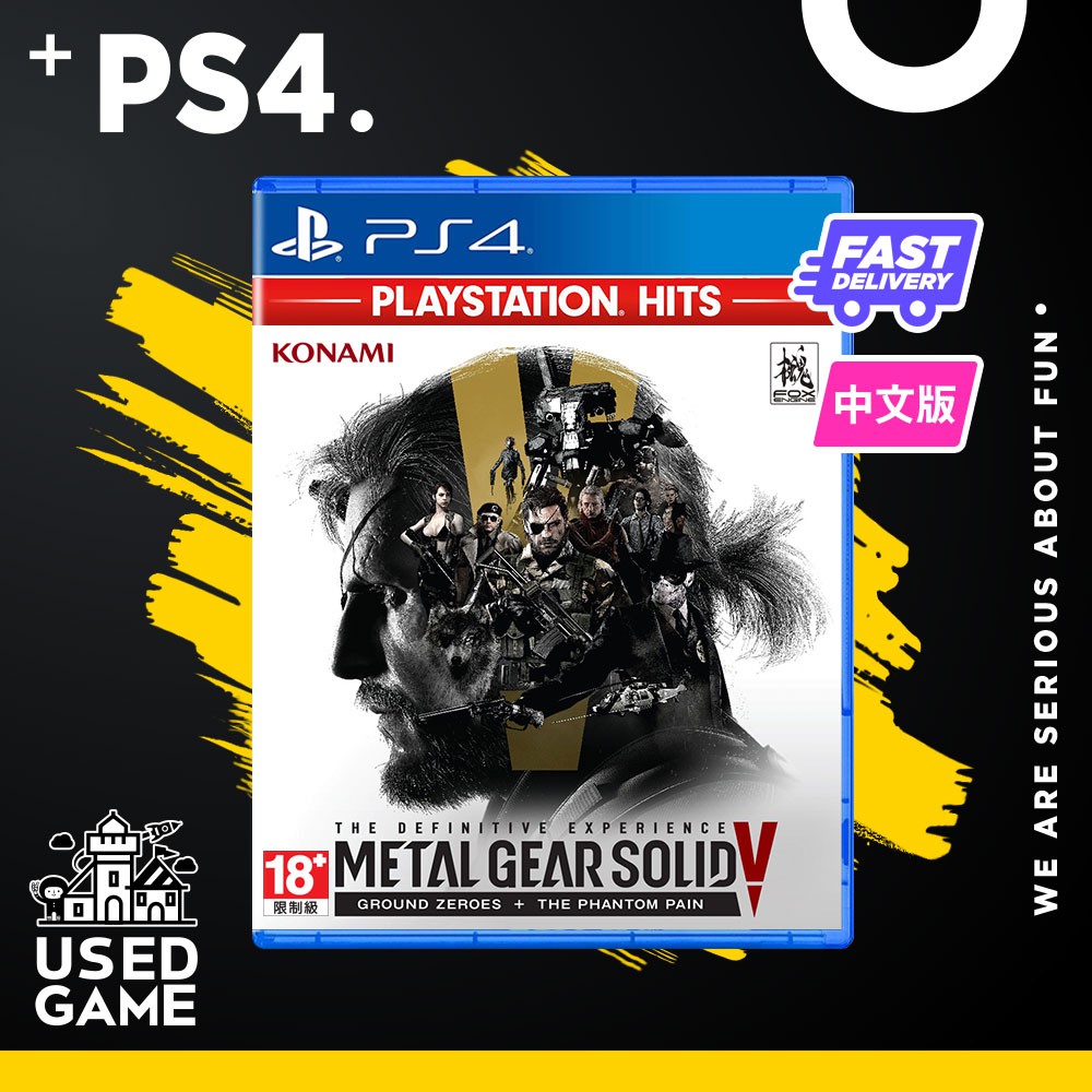 Ps4 Metal Gear Solid V The Definitive Experience R3 Chi Eng Shopee Malaysia