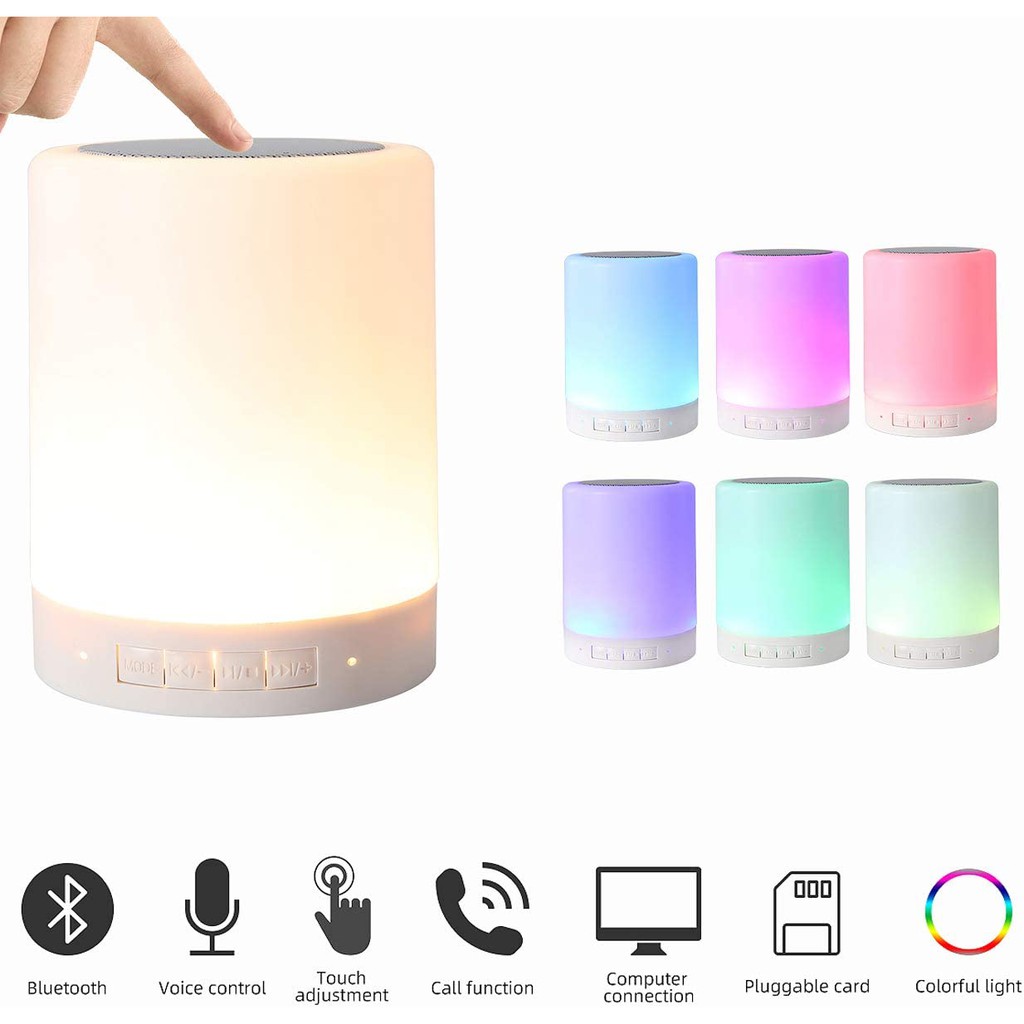 wireless bluetooth speaker with lights