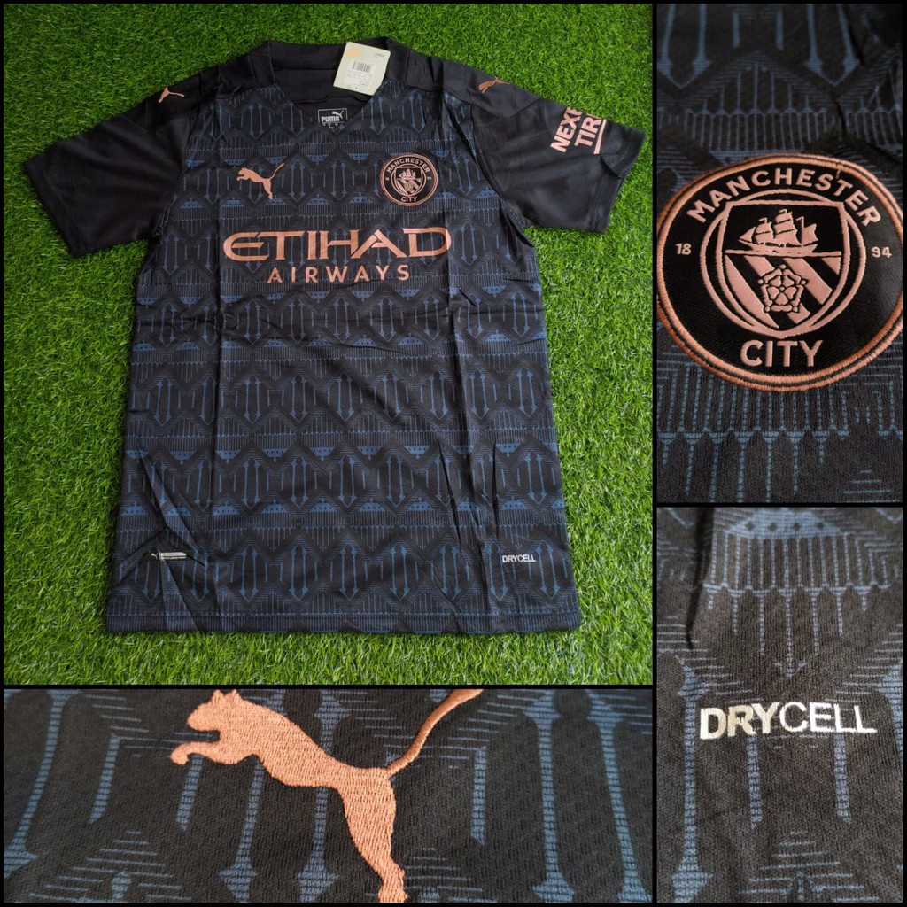 Jersey Ball Manchester City Away 2020 2021 Grade Ori Shopee Malaysia